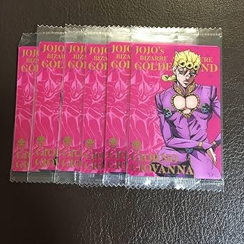 ジョジョカードゲーム　ジョルノ・ジョバァーナ トレーディングカード J-634 Amazon.co.jp: ジョジョの奇妙な冒険 第5部 黄金の風 ウエハース